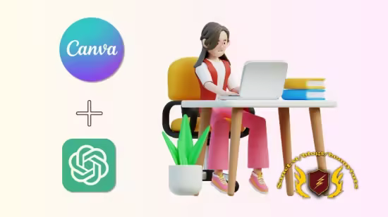 Canva Tutorial with AI: Ultimate Canva Course with ChatGPT