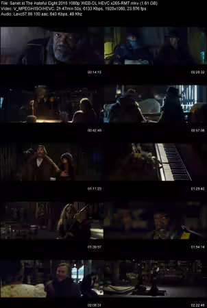 The Hateful Eight 2015 1080p WEB-DL HEVC x265-RMT
