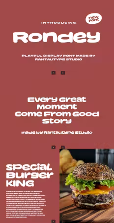 EE - Rondey Playful Rounded Font L7YNH3W