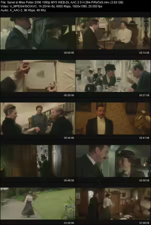 Miss Potter 2006 1080p MY5 WEB-DL AAC 2.0 H264-PiRaTeS