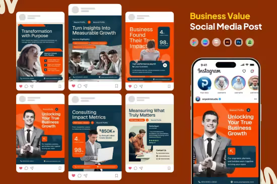 EE - Business Value Social Media Instagram Carousel 2QF7TSR