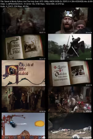 Monty Python And The Holy Grail 1975 1080p AMZN WEB-DL DDP 2.0 H264-HDSWEB