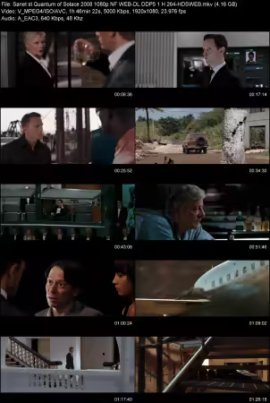 Quantum of Solace 2008 1080p NF WEB-DL DDP 5.1 H264-HDSWEB