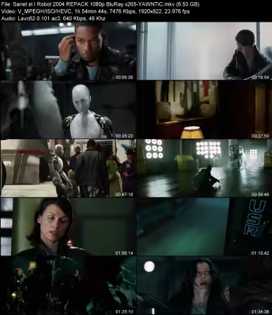 I Robot 2004 REPACK 1080p BluRay x265-YAWNTiC