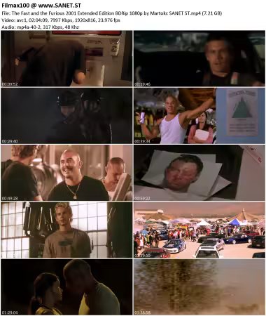 The Fast and the Furious 2001 Extended Edition BDRip 1080p by Martokc