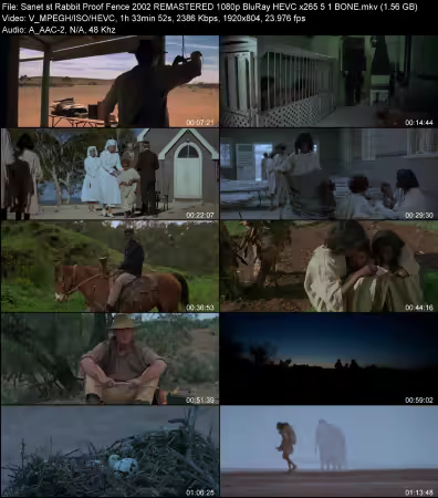 Rabbit Proof Fence 2002 REMASTERED 1080p BluRay HEVC x265 5.1 BONE