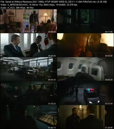 Without Remorse 2021 1080p ATVP MGMP WEB-DL DD 5.1 H264-PiRaTeS