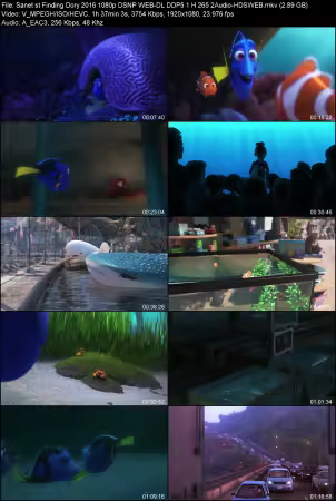 Finding Dory 2016 1080p DSNP WEB-DL DDP 5.1 H265 2Audio-HDSWEB