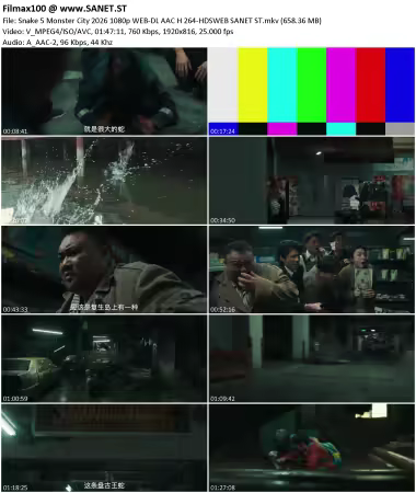 Snake 5 Monster City 2026 1080p WEB-DL AAC H 264-HDSWEB