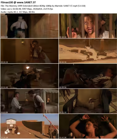 The Mummy 1999 Extended Edition BDRip 1080p by Martokc