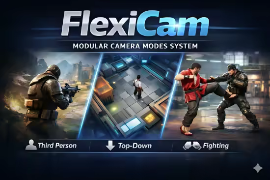 Unreal Engine Marketplace - FlexiCam Plugin (5.7)