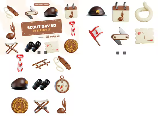 EE - Scout Day 3D Element YWFJNB9