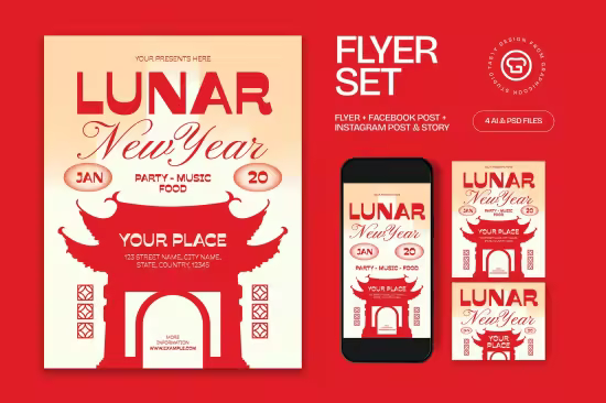 EE - Red Lunar New Year Flyer WJFTWEZ