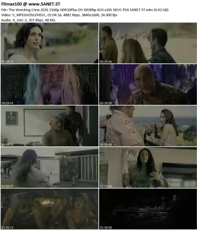 The Wrecking Crew 2026 2160p HDR10Plus DV WEBRip 6CH x265 HEVC-PSA