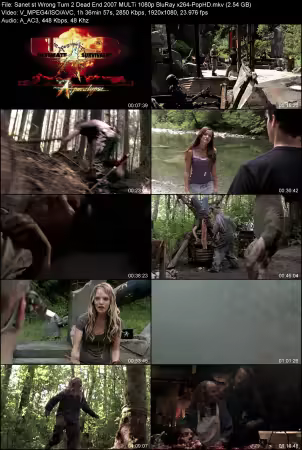 Wrong Turn 2 Dead End 2007 MULTi 1080p BluRay x264-PopHD