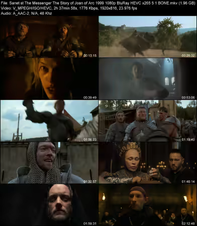 The Messenger The Story of Joan of Arc 1999 1080p BluRay HEVC x265 5.1 BONE