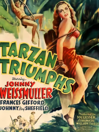 Tarzan Triumphs 1943 720p x264-Classics