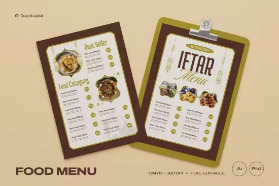EE - Ramadan Food Menu K5269CD