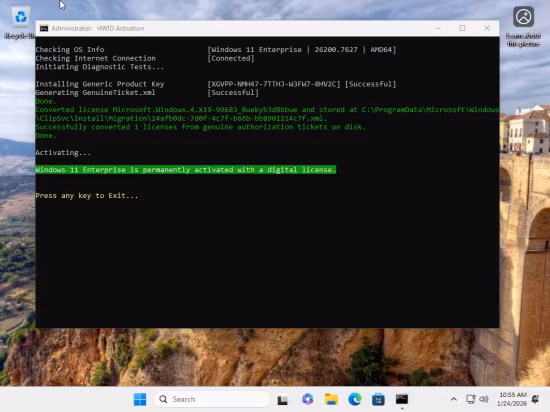 Windows 11 Aio 16in1 25H2 Build 26200.7627 (No TPM Required) Preactivated January 2026