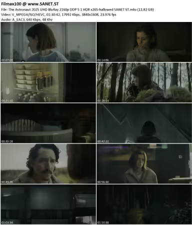 The Astronaut 2025 UHD BluRay 2160p DDP 5.1 HDR x265-hallowed