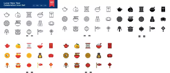 EE - Lunar New Year Celebration Icon H7D3L2T