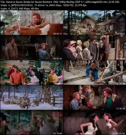 Seven Brides for Seven Brothers 1954 1080p BluRay DDP 5.1 x265-edge2020