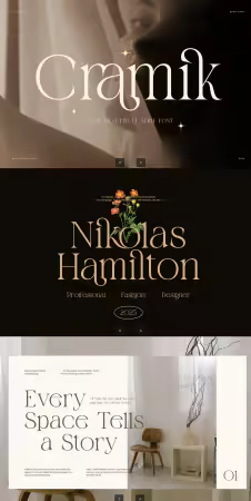 EE - Cramik Elegant Serif Display Font 257TZX4