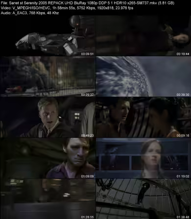 Serenity 2005 REPACK UHD BluRay 1080p DDP 5.1 HDR10 x265-SM737