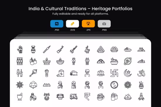 EE - India &amp; Cultural Traditions – Heritage Portfolios AABEGQ7