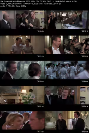 Maid in Manhattan 2002 1080p CTV WEB-DL DD 5.1 H264-PiRaTeS