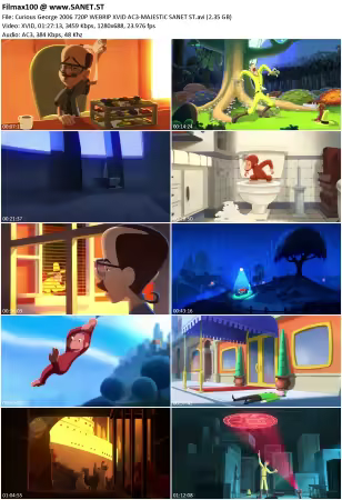 Curious George 2006 720P WEBRIP XVID AC3-MAJESTiC