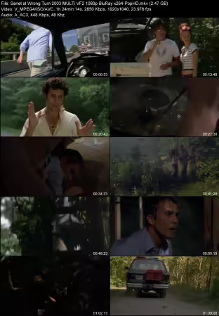 Wrong Turn 2003 MULTi VF2 1080p BluRay x264-PopHD