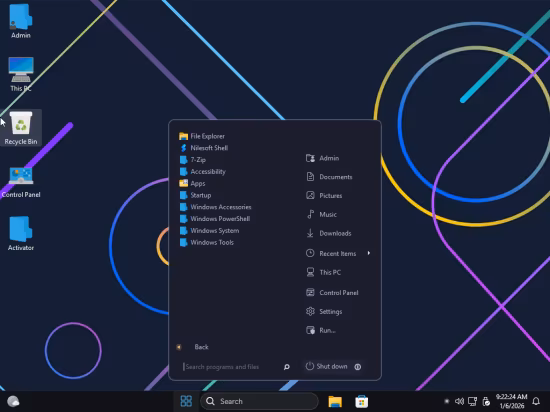 Windows 11 Pro 25H2 Build 26200.7462 Fluent Edition