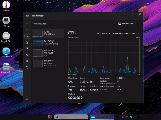 Windows 11 Pro 25H2 Build 26200.7627 H2OS Edition