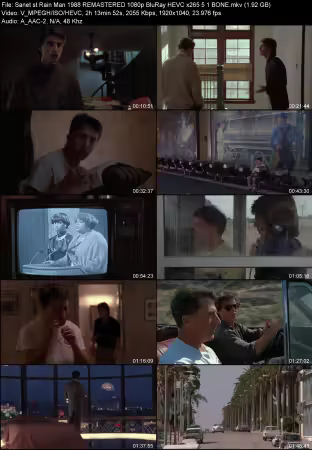 Rain Man 1988 REMASTERED 1080p BluRay HEVC x265 5.1 BONE