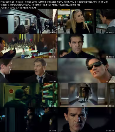 Thick as Thieves 2009 1080p Bluray x265 HEVC 10bit AAC 5.1 BolshoiBooze