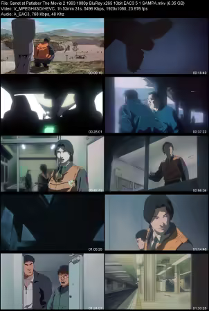 Patlabor The Movie 2 1993 1080p BluRay x265 10bit EAC3 5.1 SAMPA