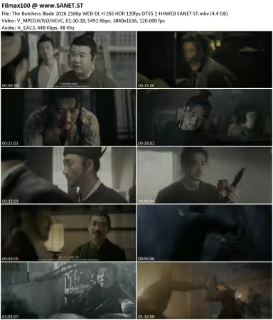 The Butchers Blade 2026 2160p WEB-DL H265 HDR 120fps DTS5 1-HHWEB