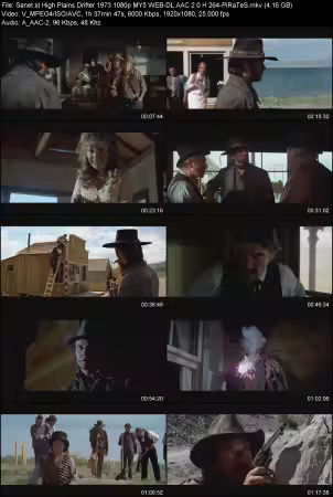 High Plains Drifter 1973 1080p MY5 WEB-DL AAC 2.0 H264-PiRaTeS