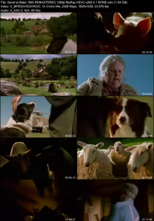Babe 1995 REMASTERED 1080p BluRay HEVC x265 5.1 BONE