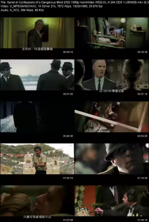 Confessions of a Dangerous Mind 2002 1080p HamiVideo WEB-DL H264 DD 5.1-UBWEB