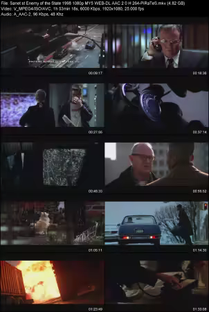 Enemy of the State 1998 1080p MY5 WEB-DL AAC 2.0 H264-PiRaTeS