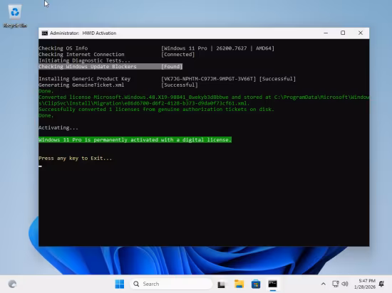 tiny11 Core 25H2 Build 26200.7627 Multilingual Preactivated