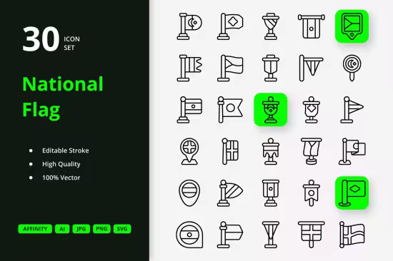 EE - National Flag Icons D4RGH6E