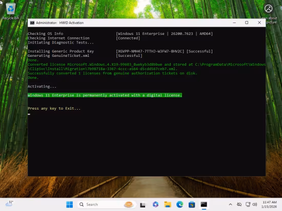 Windows 11 Enterprise/Iot Enterprise 25H2 Build 26200.7623 (No TPM Required) Multilingual Preactivated December 2025