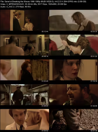 Breaking the Waves 1996 1080p MUBI WEB-DL AAC 2.0 H264-GPRS
