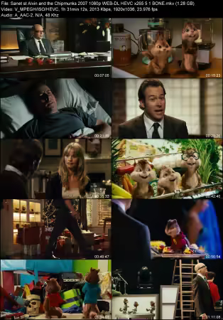Alvin and the Chipmunks 2007 1080p WEB-DL HEVC x265 5.1 BONE