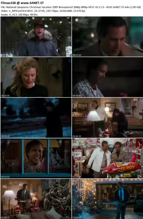 National Lampoons Christmas Vacation 1989 Remastered 1080p BRRip HEVC AC3 2.0 - ASUS