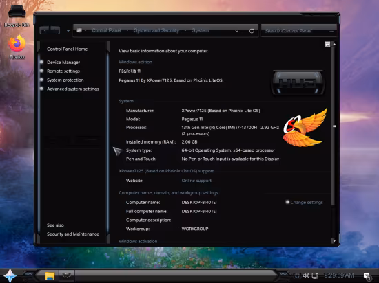 Windows 11 Pro 21H2 Build 22000.706 Pegasus 11 Edition