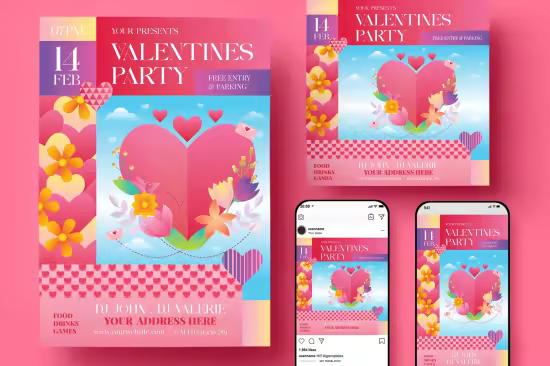 EE - Valentines Day Flyer QYANXWN